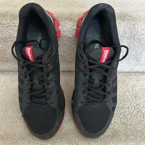 Reebok Black & Red Training Sneakers